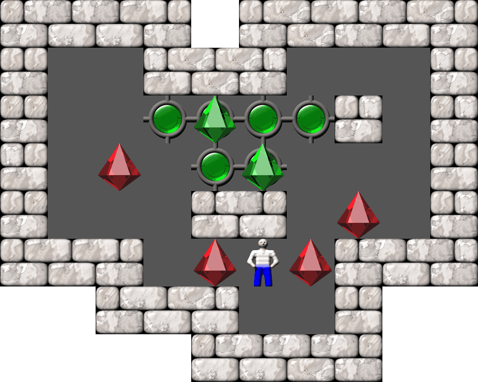 Sokoban Serg Belyaev 1 level 75